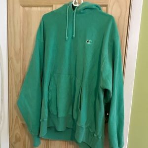 Champion Green Hoodie XXL